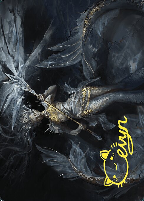 Sharae of Numbing Depths Art Card