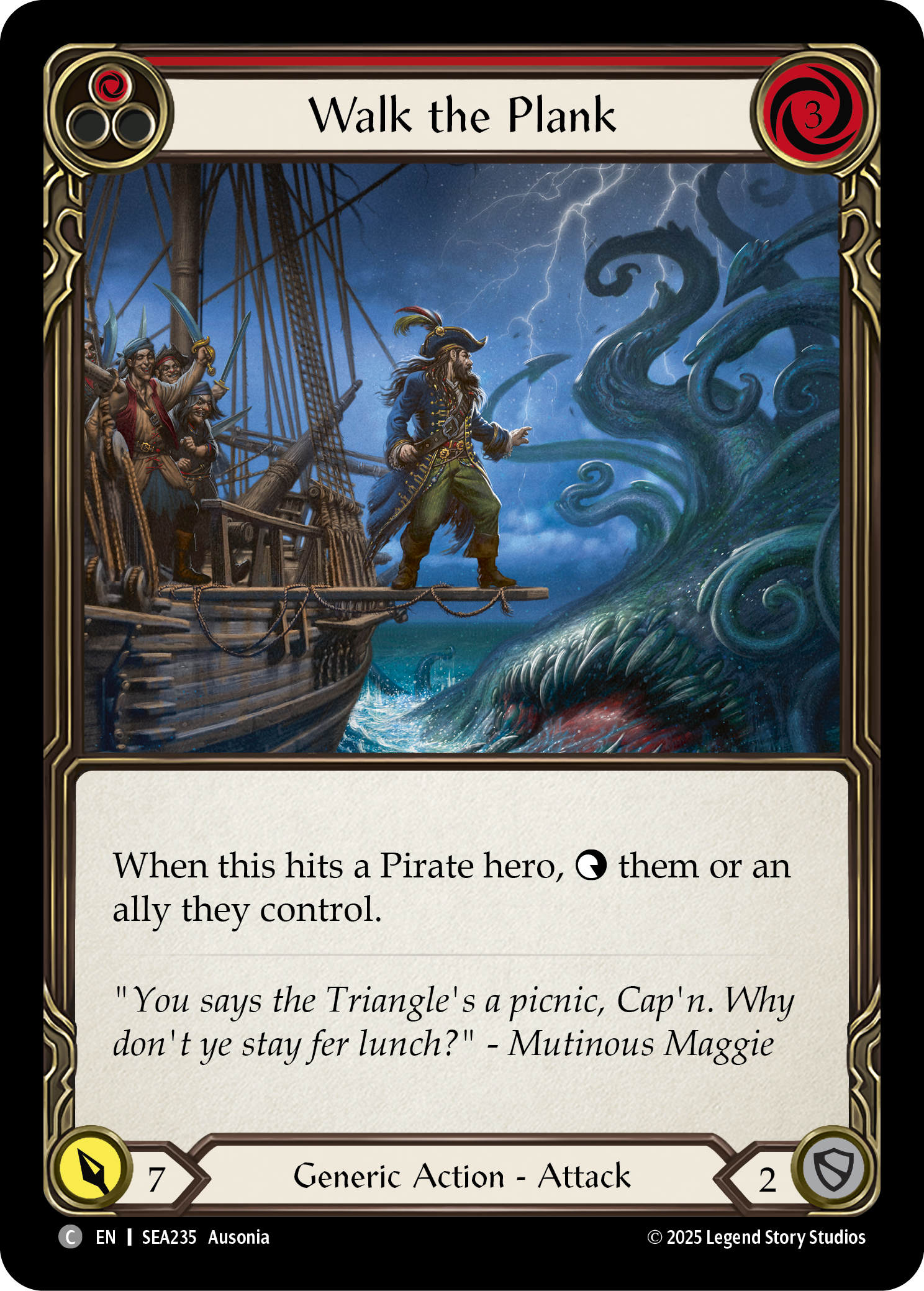 Walk the Plank (Red)