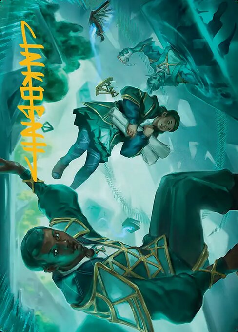 Divergent Equation Art Card