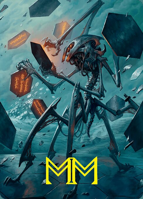 Scrawling Crawler Art Card