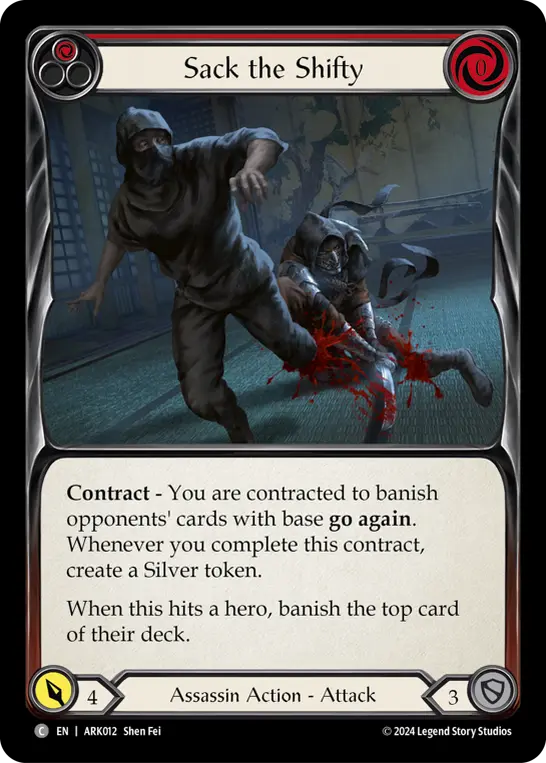 Sack the Shifty (Red)