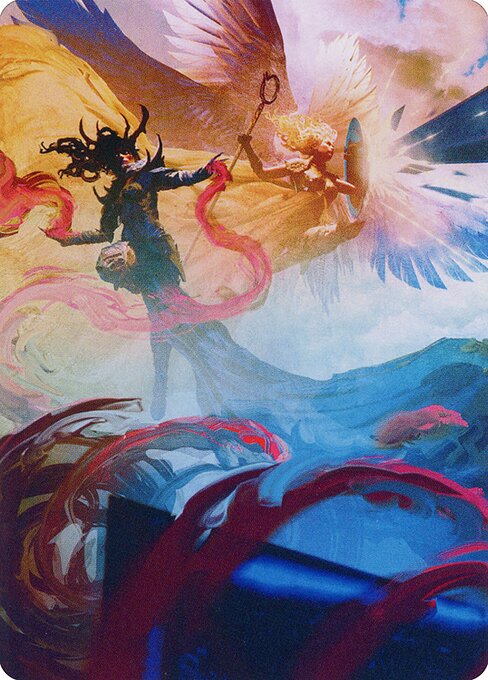 Drana and Linvala Art Card