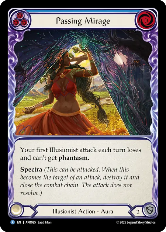 Passing Mirage (Blue)