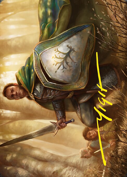 Boromir, Warden of the Tower Art Card