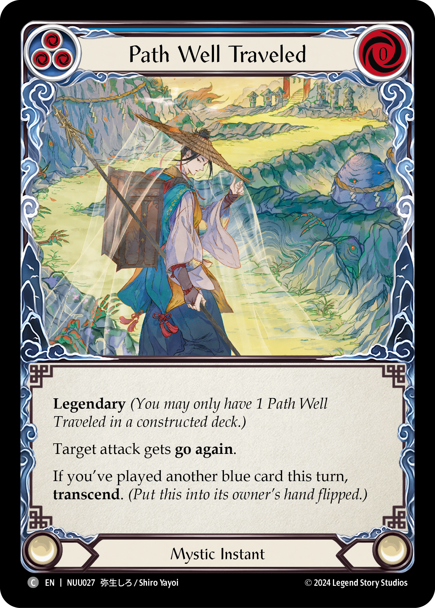Path Well Traveled (Blue)