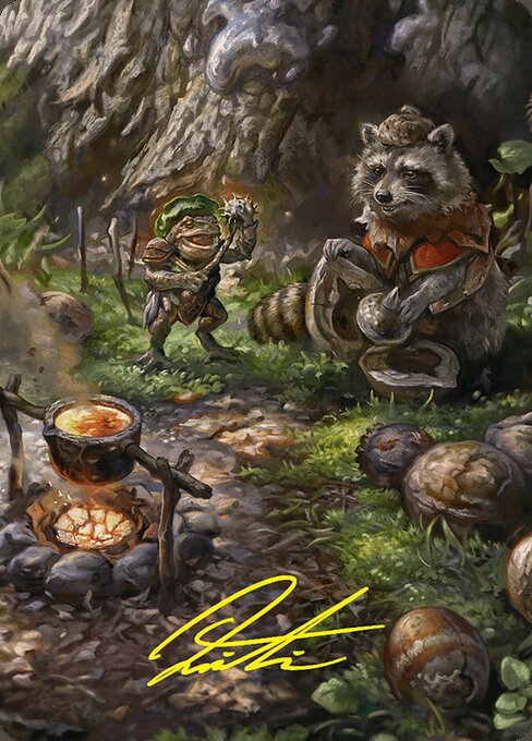 Sylvan Scavenging Art Card