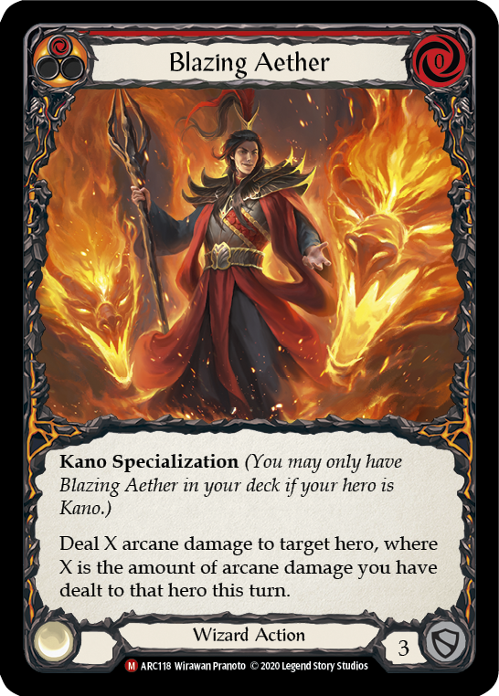 Blazing Aether (Red)