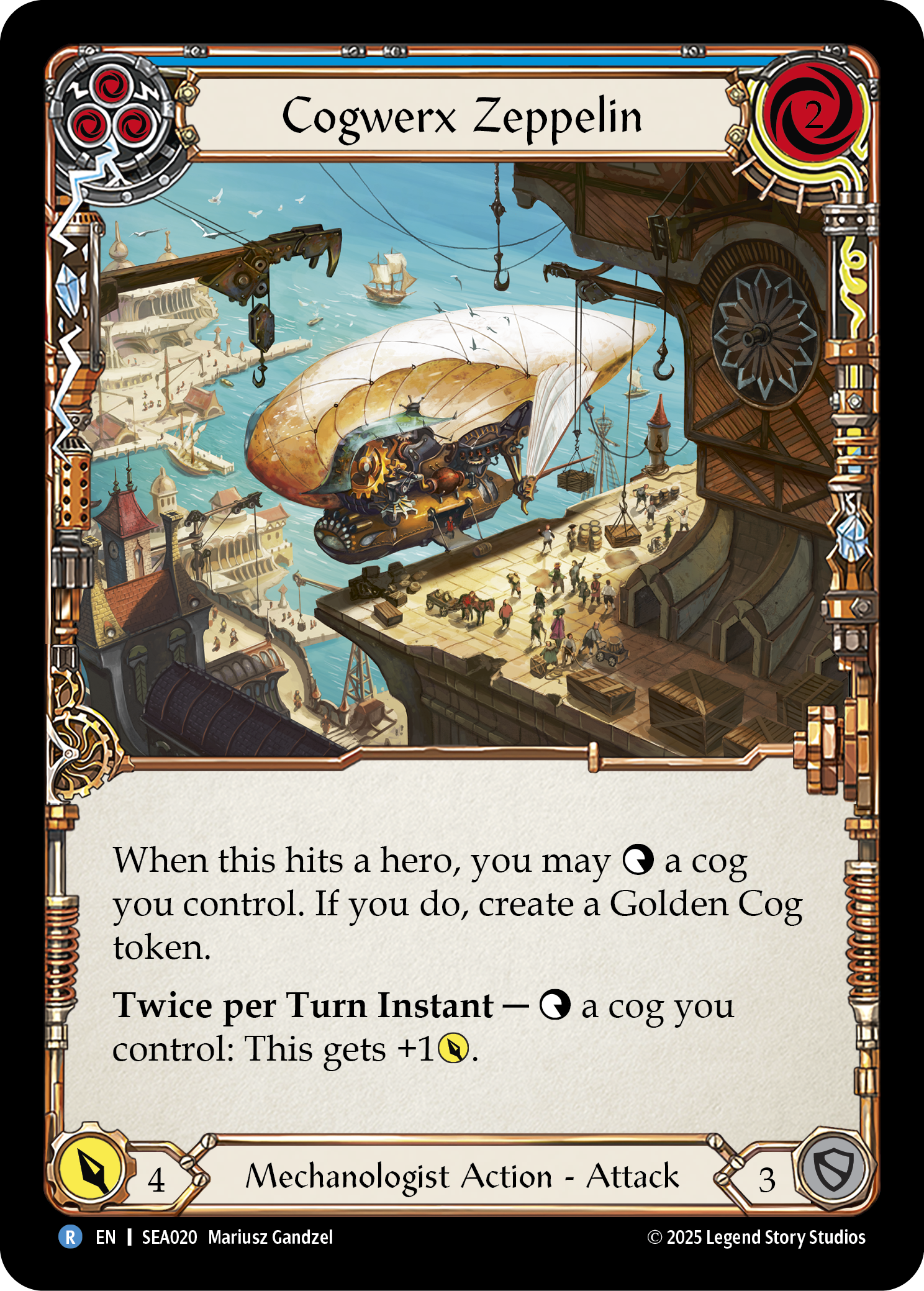 Cogwerx Zeppelin (Blue)