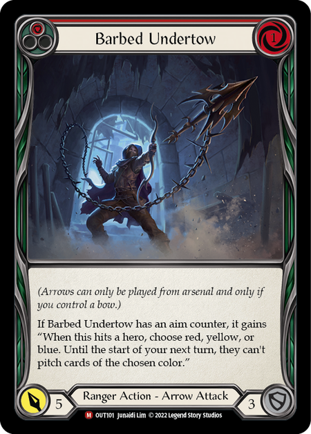 Barbed Undertow (Red)