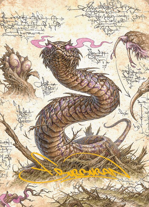 Rottenmouth Viper Art Card
