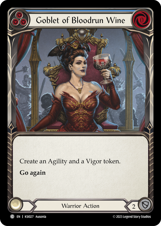 Goblet of Bloodrun Wine (Blue)