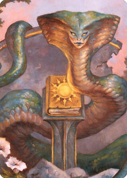 Guardian Naga Art Card