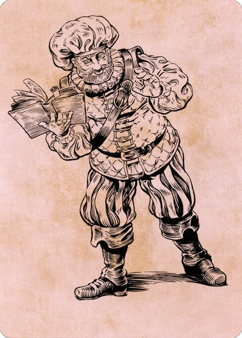 Volo, Itinerant Scholar Art Card