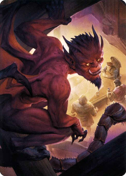 Nefarious Imp Art Card