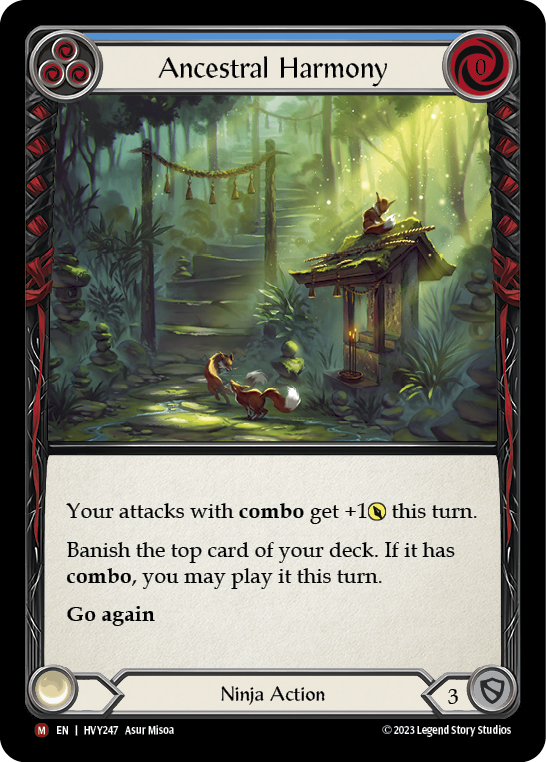 Ancestral Harmony (Blue)