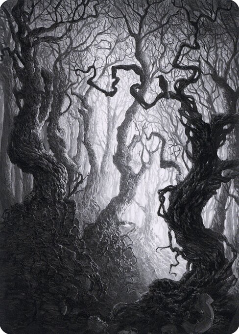 Forest Art Card
