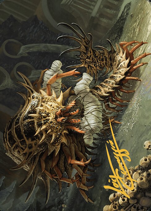 Rot Farm Mortipede Art Card