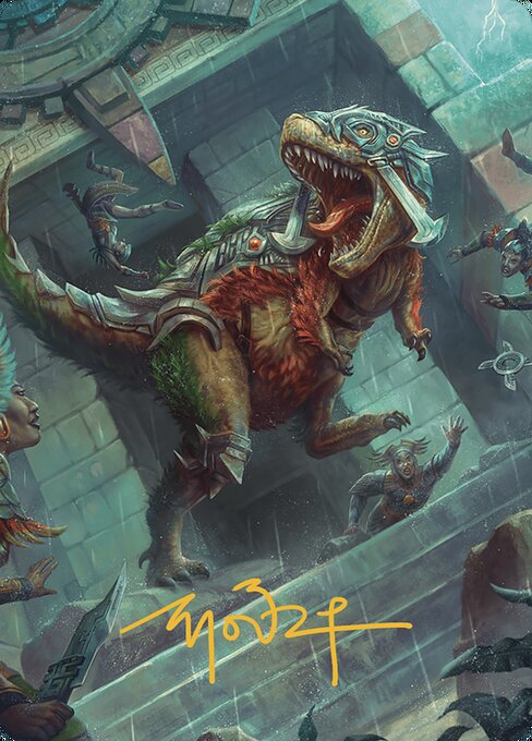 Carnage Tyrant Art Card