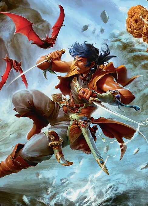 The Destined Thief Art Card