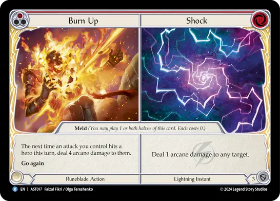 Burn Up // Shock (Red)