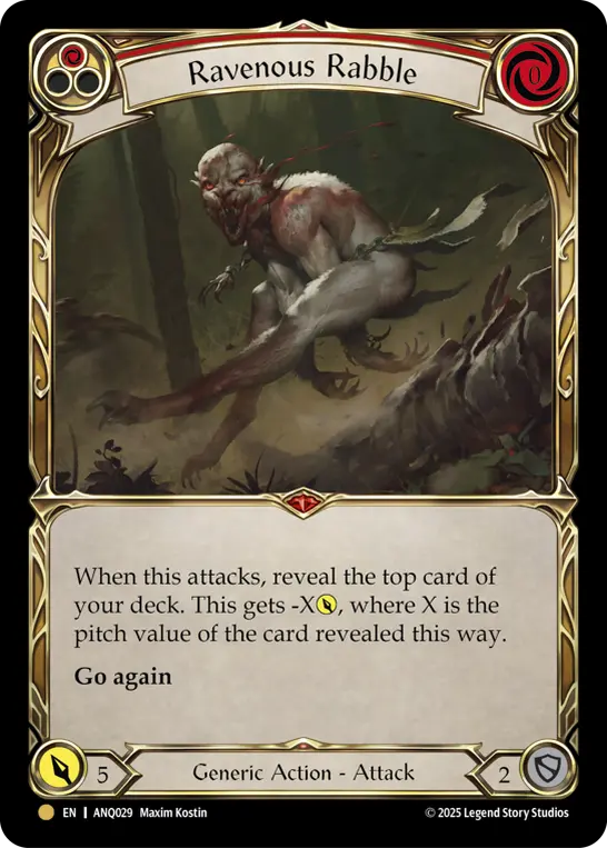 Ravenous Rabble (Red)