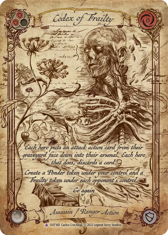 Codex of Frailty (Yellow)