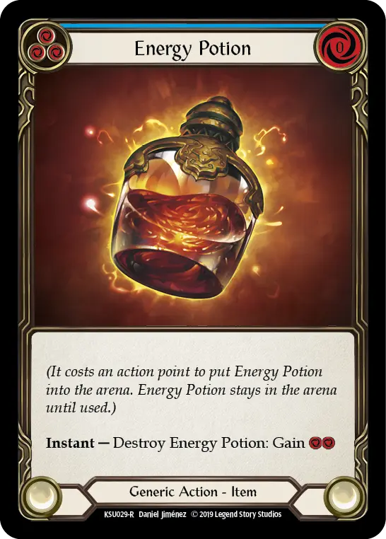 Energy Potion (Blue)