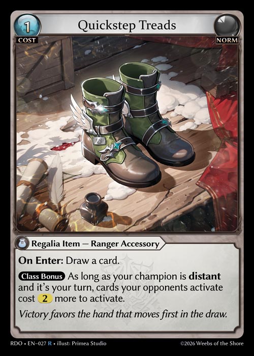 Quickstep Treads