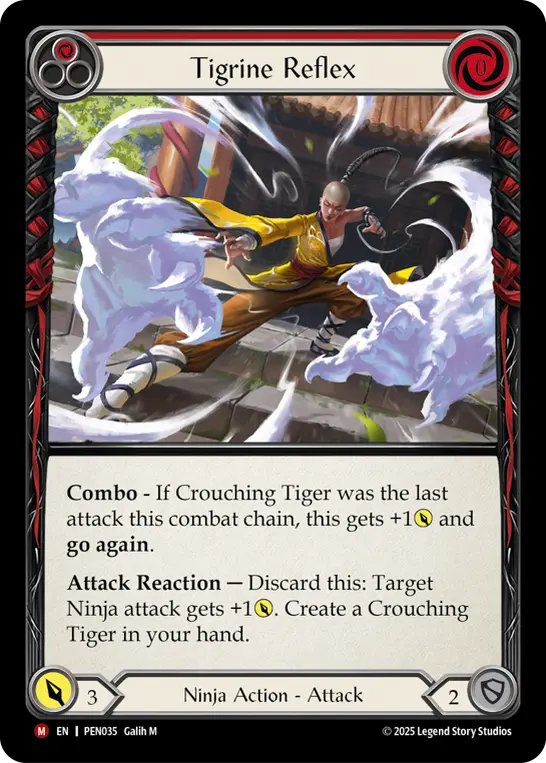 Tigrine Reflex (Red)