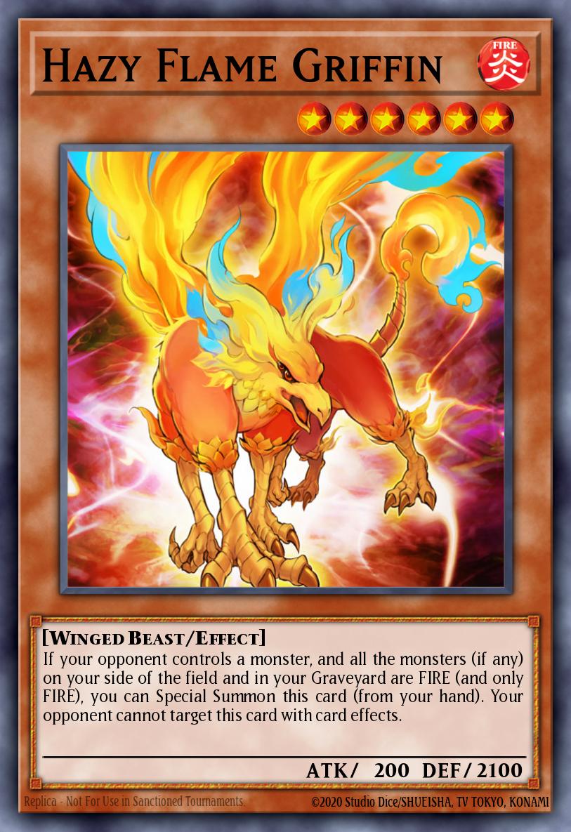 Hazy Flame Griffin