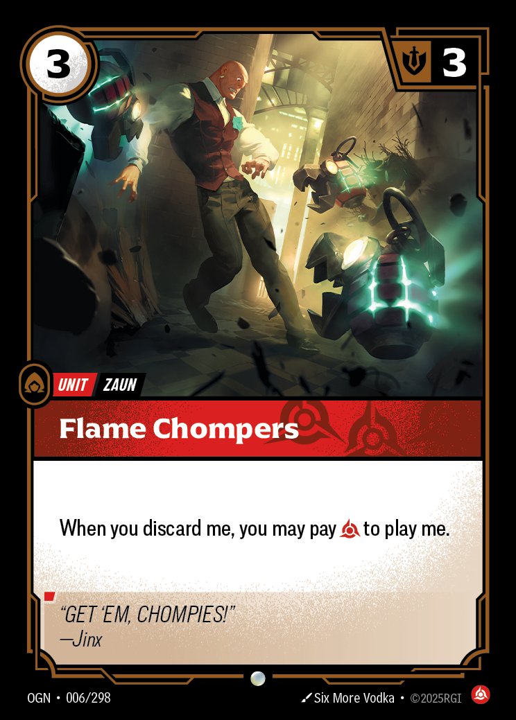 Flame Chompers
