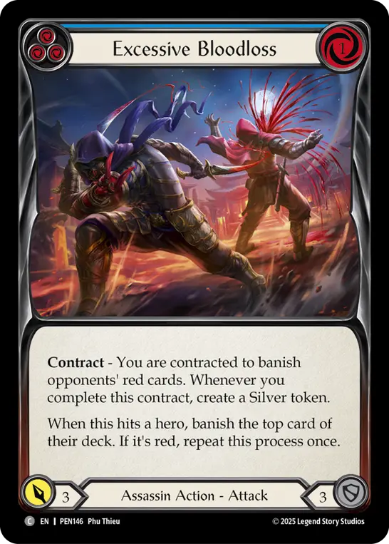 Excessive Bloodloss (Blue)