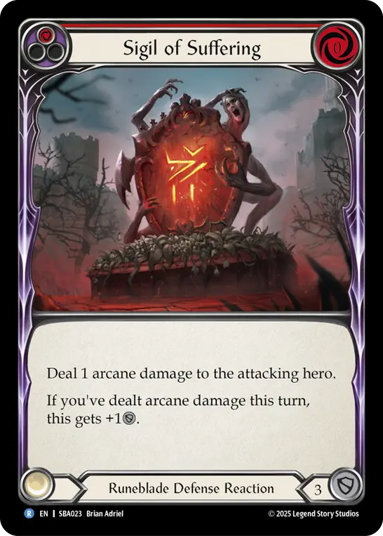 Sigil of Suffering (Red)