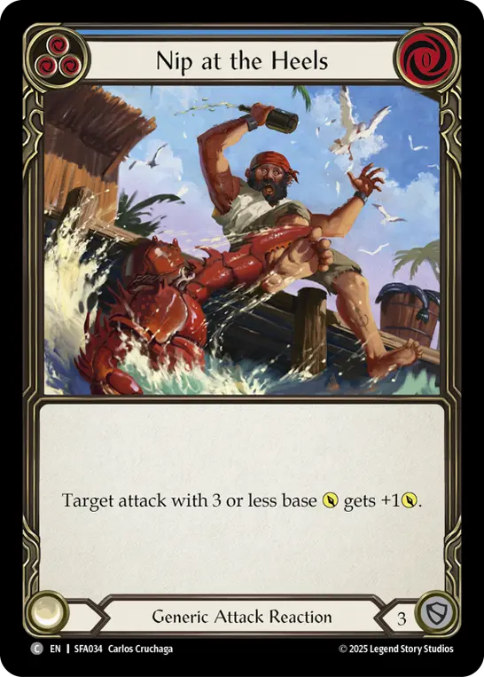 Nip at the Heels (Blue)