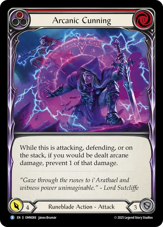 Arcanic Cunning (Red)