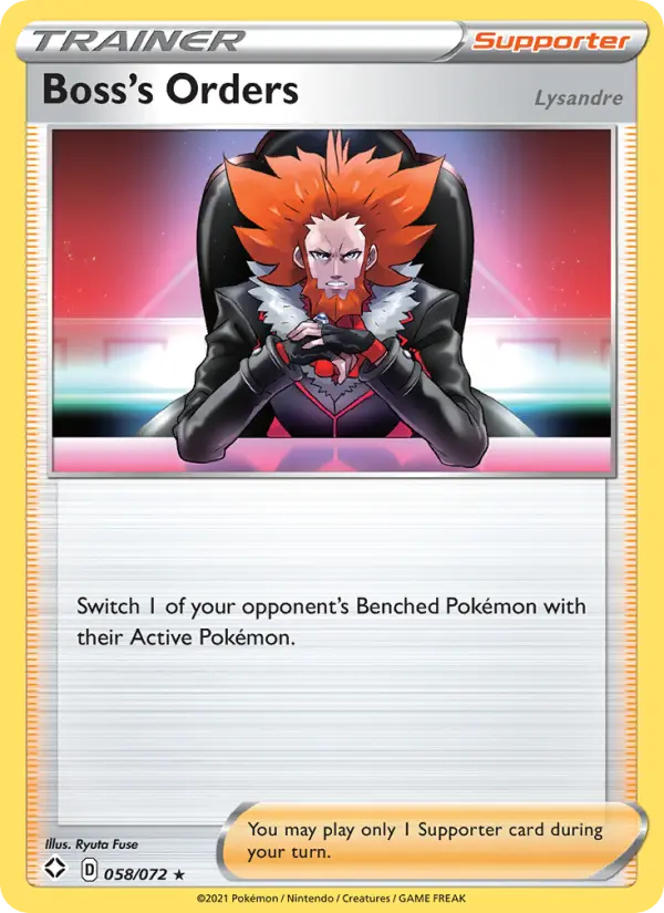 Boss's Orders (Lysandre)