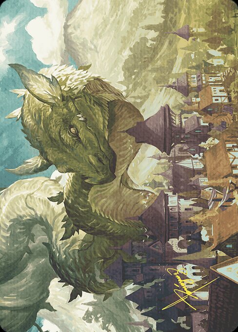 Beanstalk Wurm Art Card