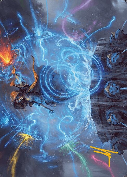 Flusterstorm Art Card