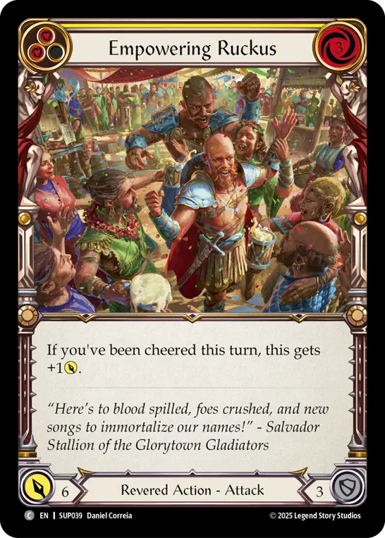 Empowering Ruckus (Yellow)