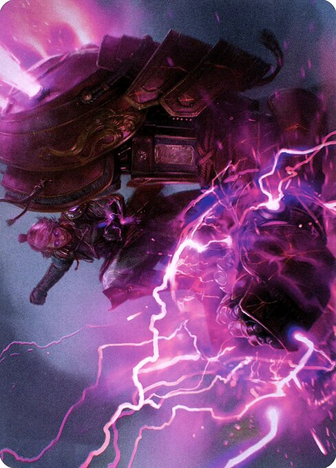 Voltage Surge Art Card