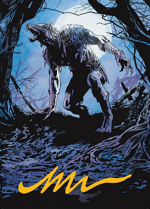 Krallenhorde Howler Art Card