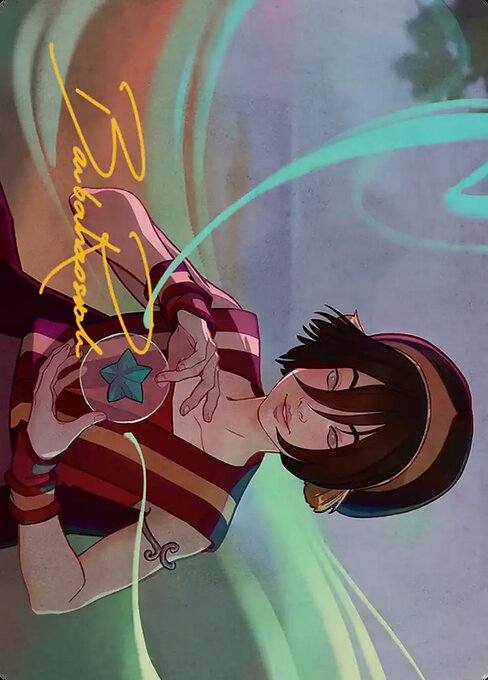 Toph, the First Metalbender Art Card