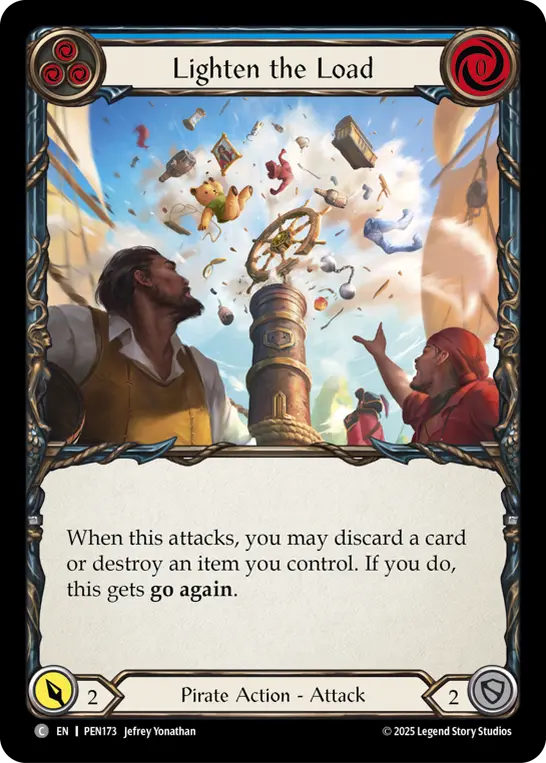 Lighten the Load (Blue)