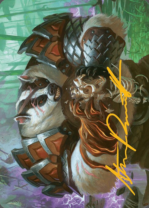 Hugs, Grisly Guardian Art Card