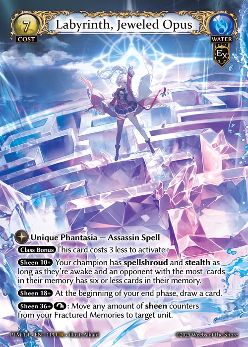 Labyrinth, Jeweled Opus