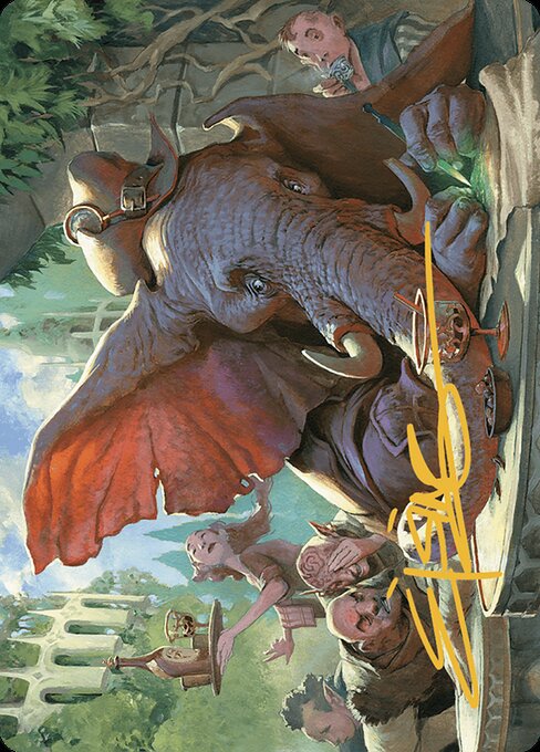 Loxodon Eavesdropper Art Card