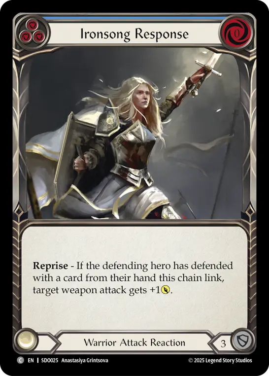Ironsong Response (Blue)