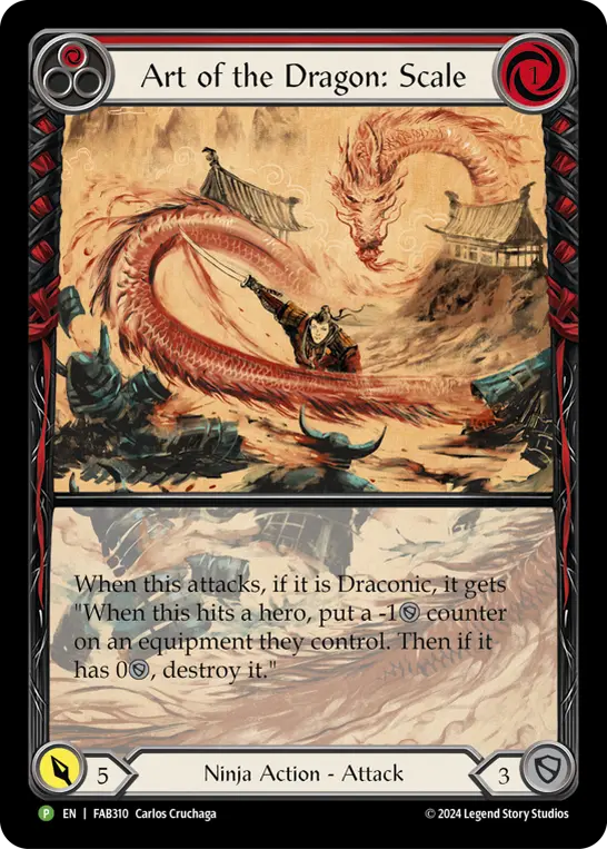Art of the Dragon: Scale (Red)