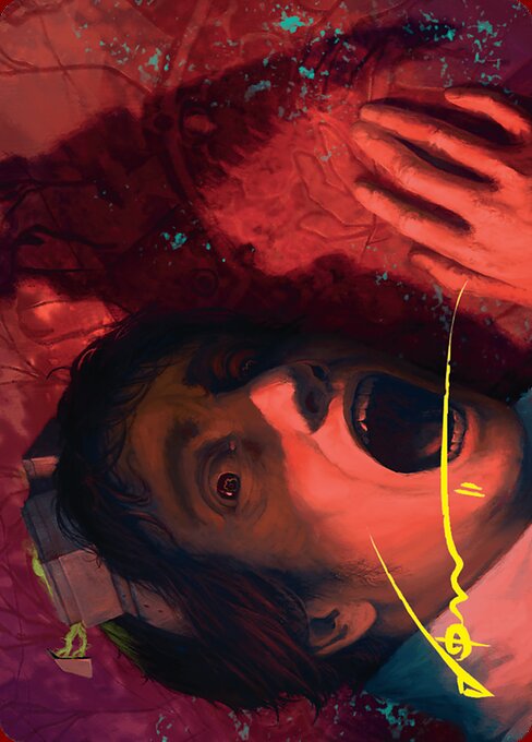 Murder Art Card
