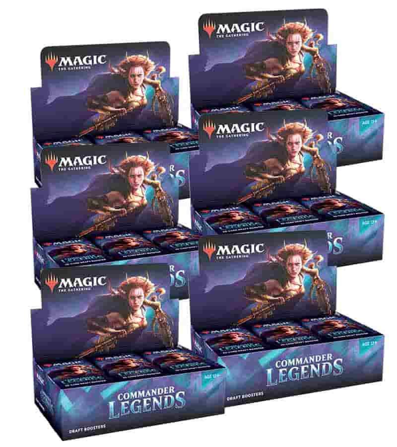 Commander Legends Draft Booster Box Case